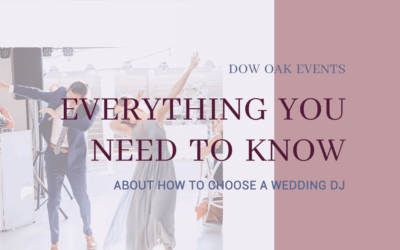 How to Choose Your Wedding DJ