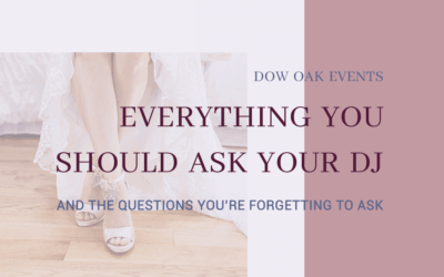 Top Questions You Should Ask Your Wedding DJ (And Yourself!)