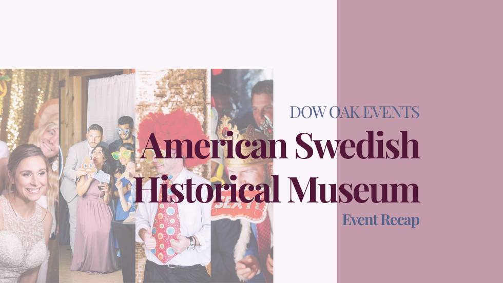 Wedding Photobooth at American Swedish Historical Museum in Philadelphia, PA