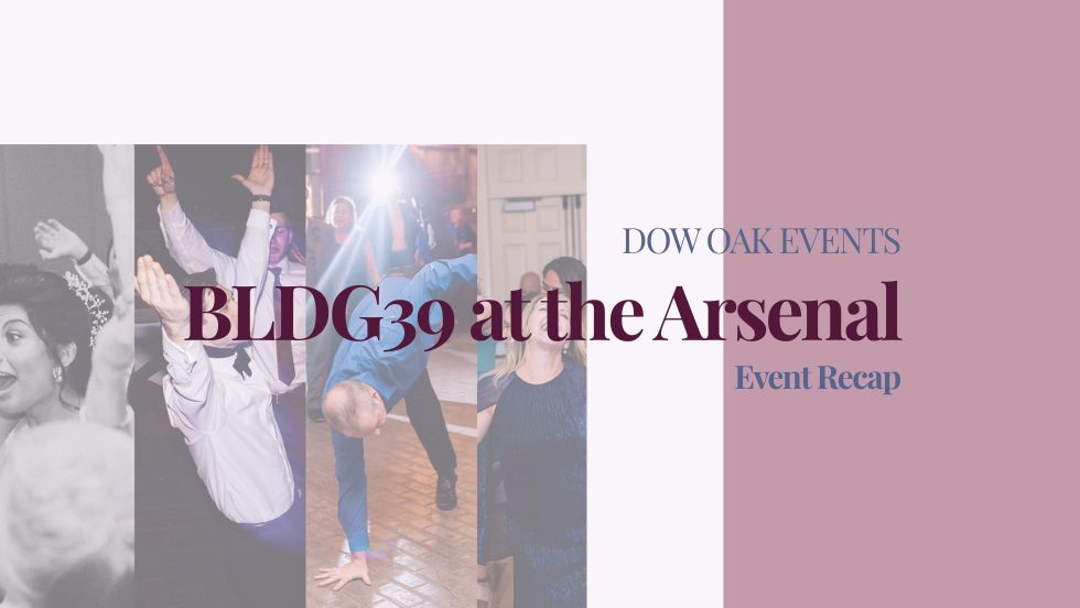 Wedding DJ at BLDG39 at the Arsenal in Philadelphia, PA