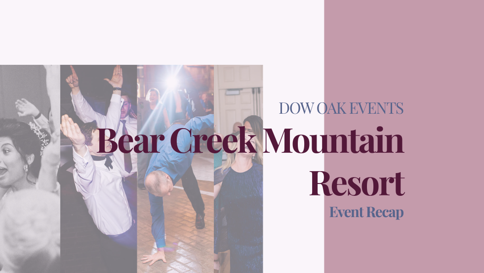 Wedding DJ at Bear Creek Mountain Resort in Macungie, PA