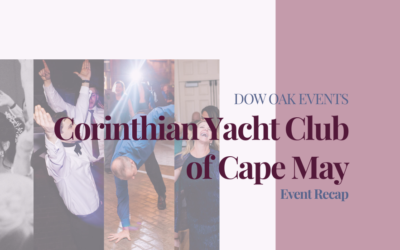 Wedding DJ and Photobooth at Corinthian Yacht Club of Cape May in Cape May, NJ