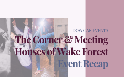 Wedding DJ at The Corner & Meeting House of Wake Forest in Wake Forest, NC