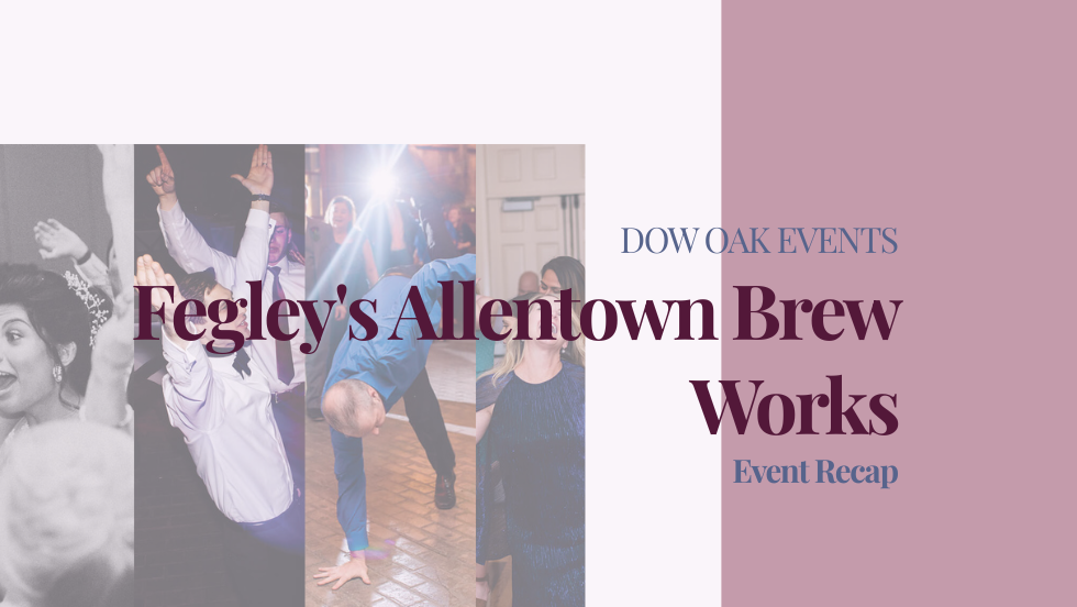 Wedding DJ at Fegley’s Allentown Brew Works in Allentown, PA