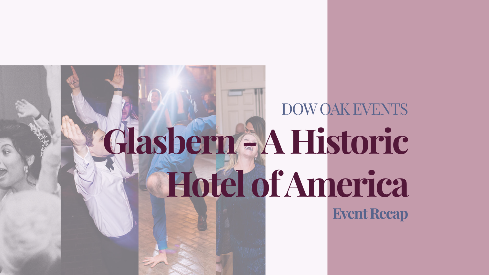 Wedding DJ at Glasbern – A Historic Hotel of America in Fogelsville, PA