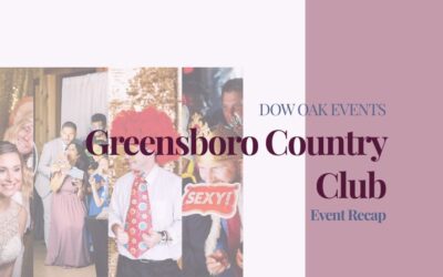 Wedding Photobooth at Greensboro Country Club in Greensboro, NC