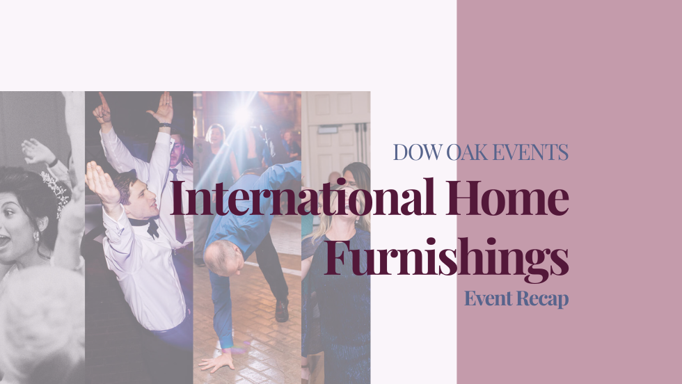 Wedding DJ at International Home Furnishings in High Point, NC