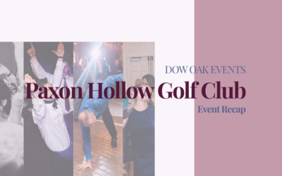 Wedding DJ and Photobooth at Paxon Hollow Golf Club in Media, PA