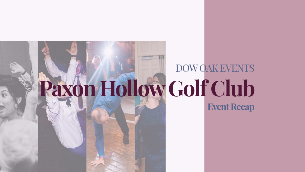 Wedding DJ and Photobooth at Paxon Hollow Golf Club in Media, PA