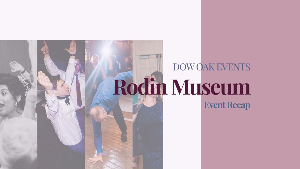 Wedding DJ at Rodin Museum in Philadephia, PA