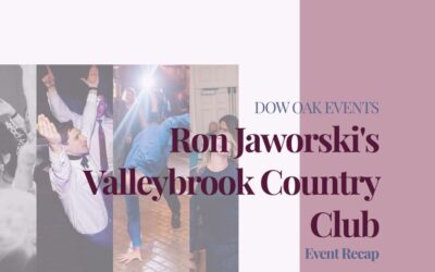 Wedding DJ at Ron Jaworski’s Valleybrook Country Club in Blackwood, NJ