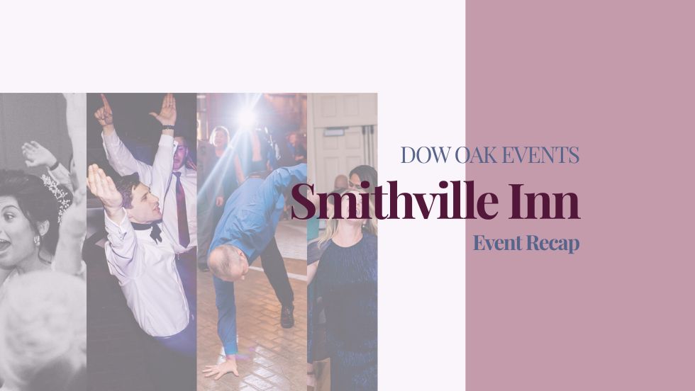 Wedding DJ and Photobooth at Smithville Inn in Galloway, NJ