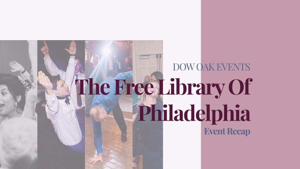 Wedding DJ at The Free Library Of Philadelphia in Philadelphia, PA