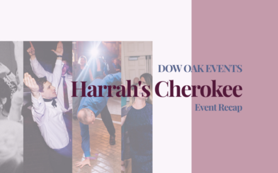 Dinner Music and Champagne Backdrop Photo Booth at Harrah’s Cherokee