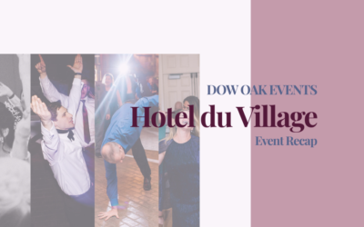 Dinner Sound System and LED Light Towers at Hotel Du Village