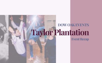 Dancing Reception with Guest Bubble Exit at Taylor Plantation