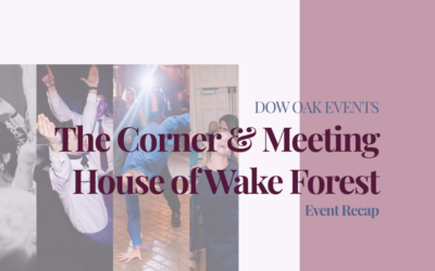 Wedding DJ at The Corner & Meeting House of Wake Forest in Wake Forest, NC