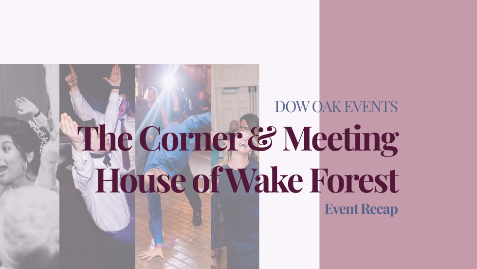 Wedding DJ at The Corner & Meeting House of Wake Forest in Wake Forest, NC